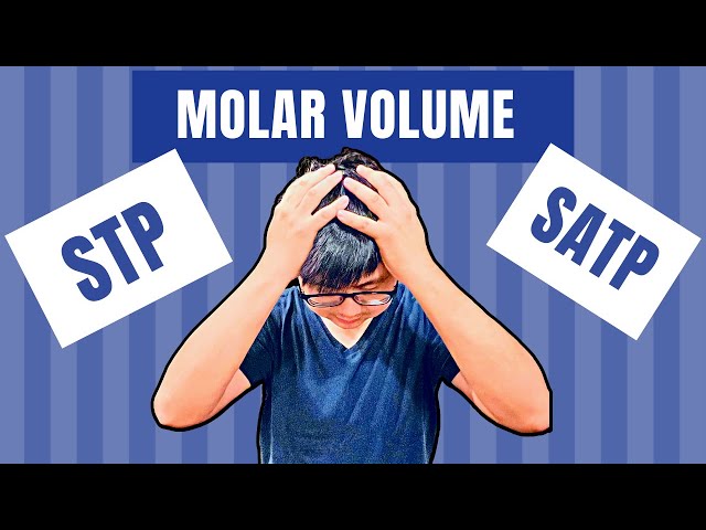 Molar Volume (STP, SATP) EXPLAINED!