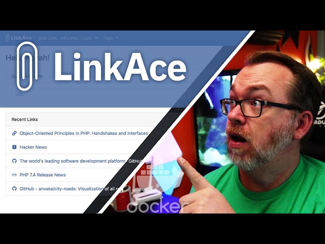Setup a Bookmark Manager with LinkAce on Docker!
