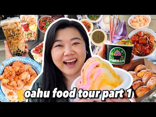 What to Eat in HAWAII! Oahu Food Tour Part 1