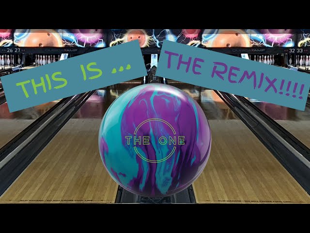 Ebonite THE ONE REMIX Bowling Ball Review! | This Is THE REMIX!