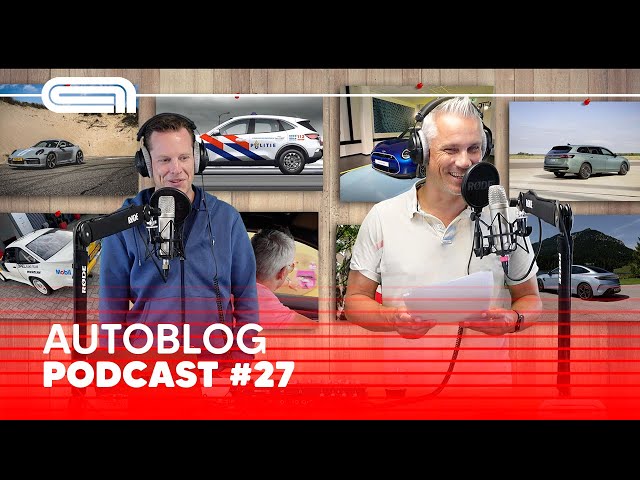 Autoblog Podcast #27 : Nieuwe politiewagens + verse Passat