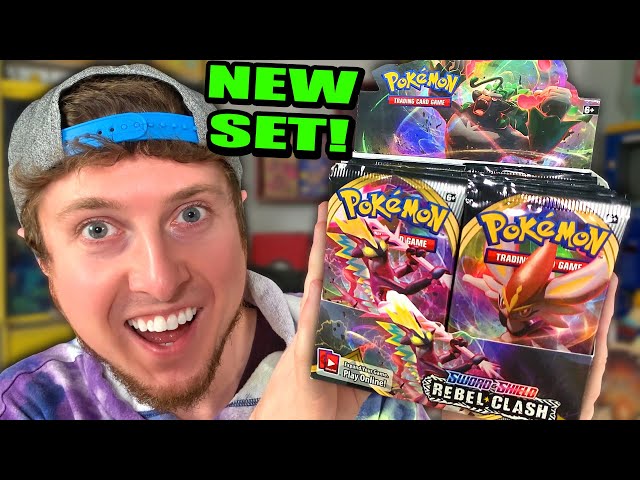 *ENTIRE REBEL CLASH BOOSTER BOX!* Opening New Pokemon Cards