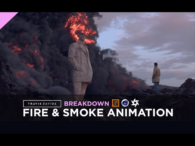 Embergen, Cinema 4D & Octane Render - How I Created A Fire & Smoke Animation