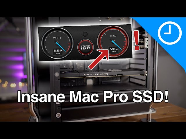 Hands-on: Sonnet M.2 4x4 PCIe Card = Insane Mac Pro SSD performance!