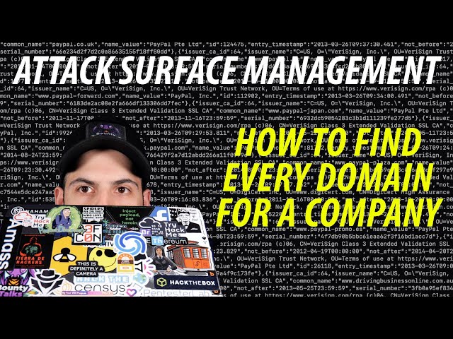 How To Find Every Domain For A Company // Attack Surface Management