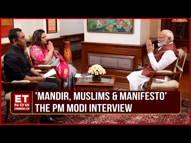 PM Modi Exclusive Interview | Ram, Rajneeti & ‘400 Paar’ Roadmap | PM Modi On Times Network