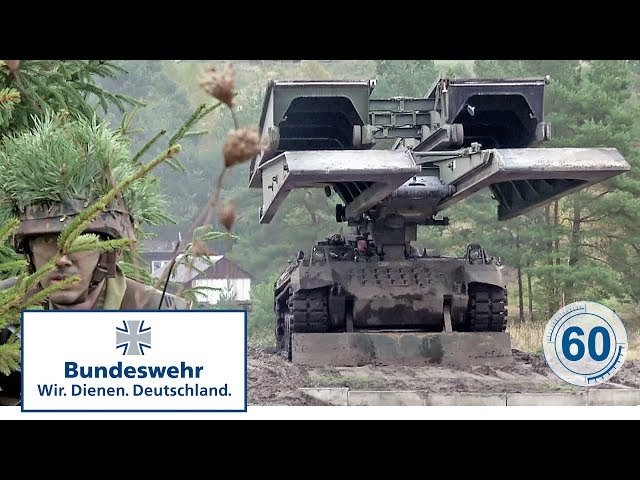 60 Sekunden Bundeswehr: Brückenlegepanzer Biber