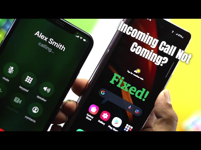 Fix Incoming Call Not Showing on Samsung Galaxy Z Fold 5G Phone Screen!