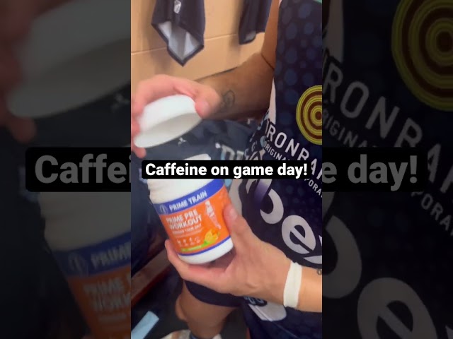 Caffeine on game day!