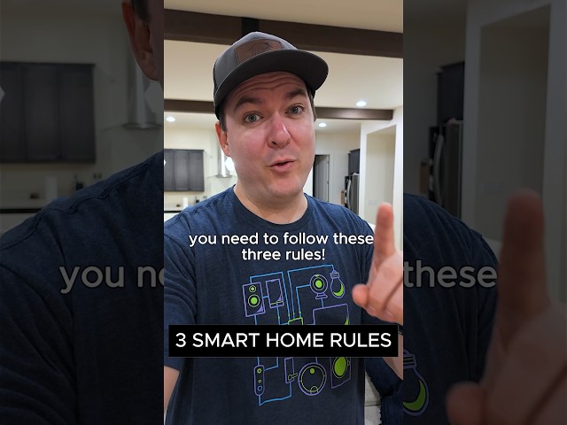 DON’T skip these 3 smart home rules 😬