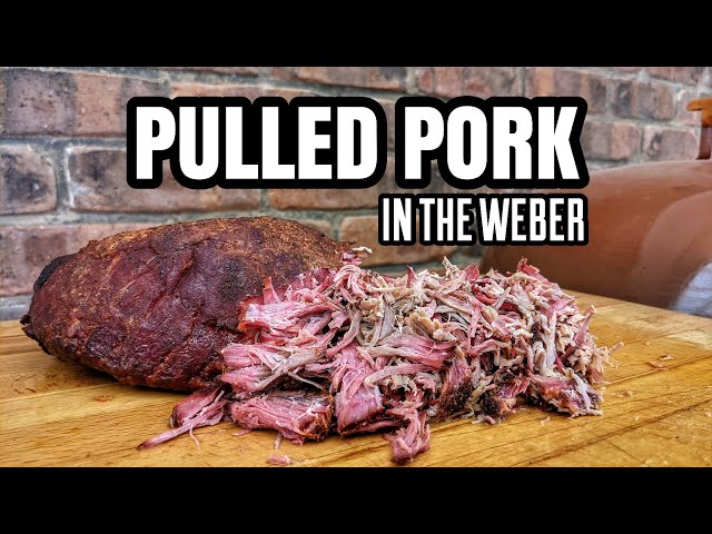 Pulled Pork in the Weber Kettle Step by Step