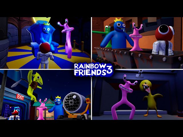 All CutScene Rainbow Friends: Chapter 3 (Roblox)