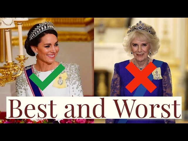Kate Middleton's Best Tiara Look, Queen Camilla Underwhelms & Queen Letizia Falters | Best & Worst