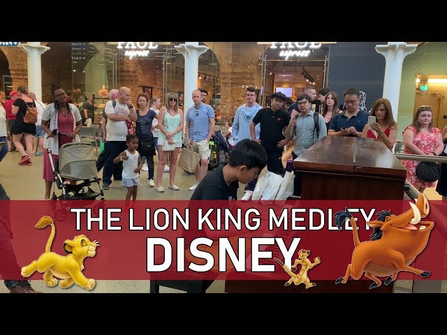 The Lion King Piano Cover Medley to Dancing Toddler "Unbelievable" Cole Lam