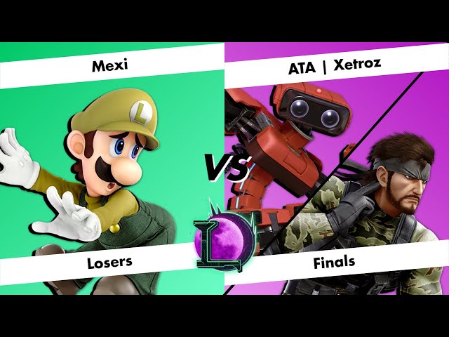 [Lunacity 10] Losers Finals - Mexi (Luigi) vs ATA | Xetroz (ROB, Snake) - SSBU