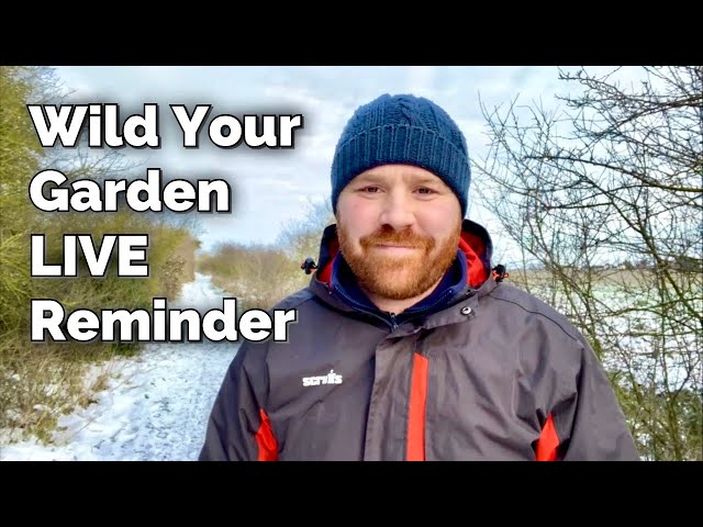 Wild Your Garden LIVE - Reminder