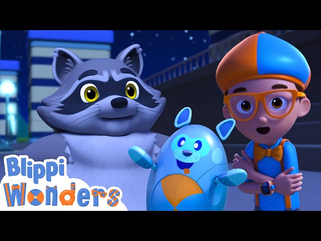 Blippi wonders why do some animals come out at night? | Blippi Wonders Educational Videos for Kids