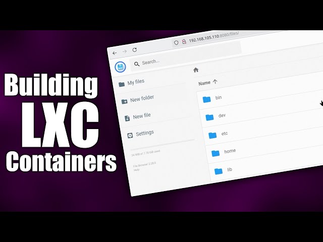 Building Proxmox LXC Container