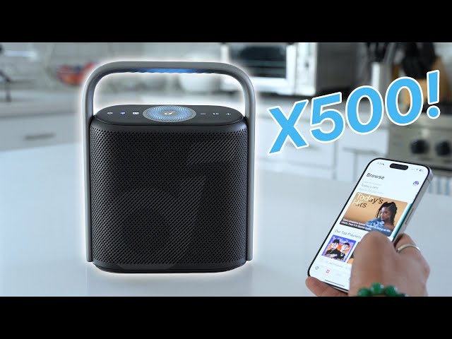 Spatial Audio In A Portable Speaker That Fills A Room! - Soundcore Motion X500
