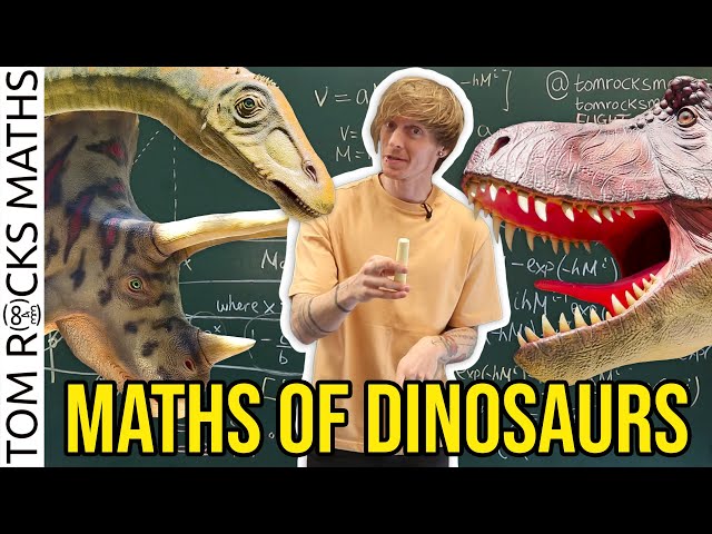 Which Dinosaur is the Fastest? The Maths of Dinosaurs