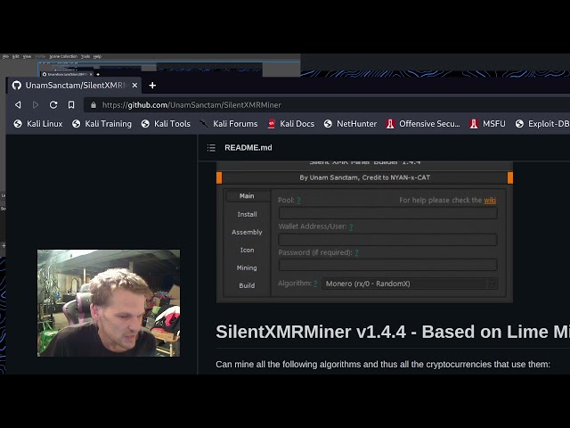 C&C RAT silent miner with ransomware SilentXMRMiner