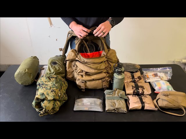 Infantry Patrol Pack Load-out