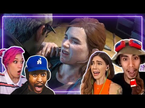Gamers REACT to the SCARY MOMENTS of The Last of Us Part II | Gamers React