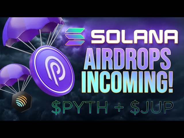 Major Solana Airdrops Incoming! 🚨 $PYTH + $JUP Analysis 🚨