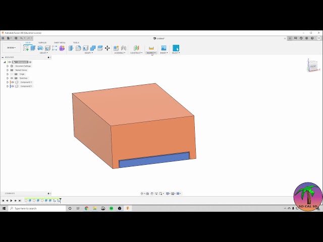 Fusion 360 for 3D Printing Tutorial 1: Fundamentals and Print in Place Box