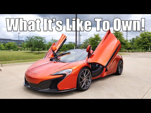 What It's Like To Own A McLaren 650S Spider!