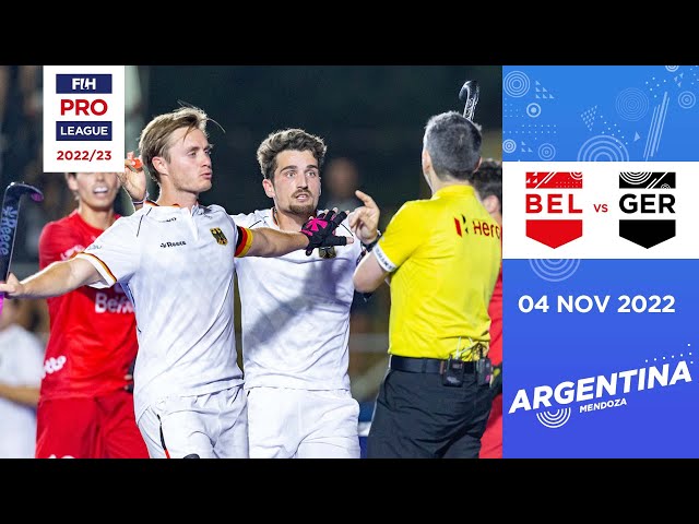FIH Hockey Pro League 2022-23: Belgium vs Germany (Men, Game 1) - Highlights