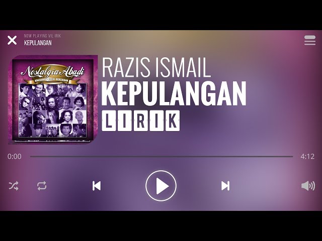 Razis Ismail - Kepulangan [Lirik]