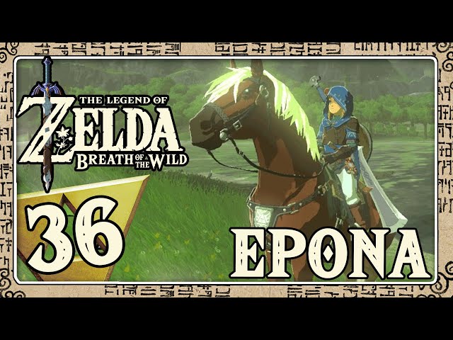 THE LEGEND OF ZELDA BREATH OF THE WILD Part 36: The legendary horse Epona