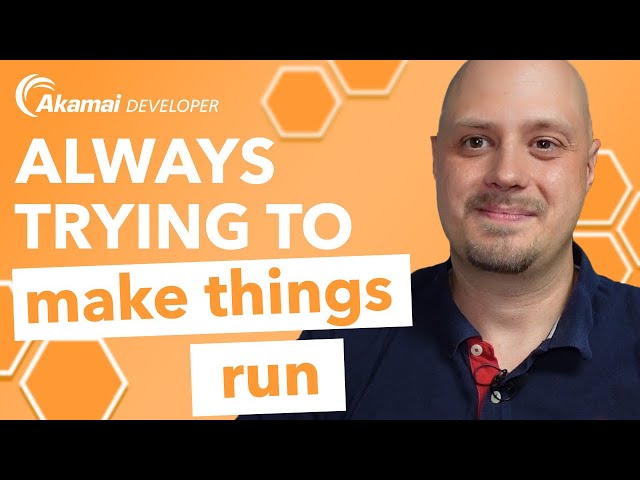 Always Trying to Make Things Run | Developer's Edge