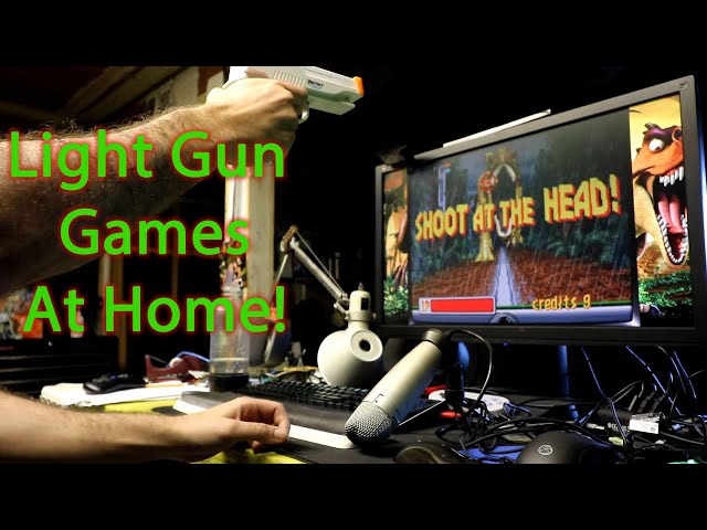 How To Play Light Gun Arcade Games At Home