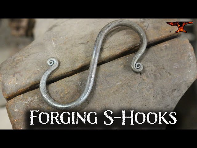 How to Forge S hooks - Blacksmiths Essential Skills -