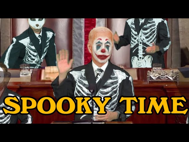 Joe Biden Is Obsessed With Halloween  -  Spooky Time