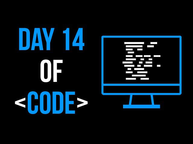 Day 14 of Code: Imports, Packages, & Scope!