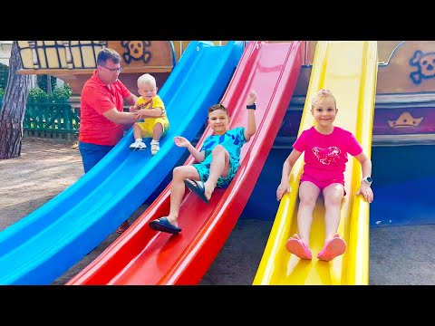 Diana Roma and Oliver Have a Fun Day at the Kids Club