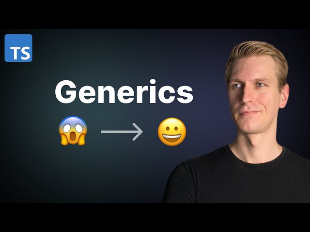 TypeScript Generics are EASY once you know this