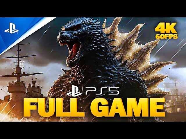 GODZILLA Unleashed Gameplay Walkthrough FULL GAME | 4K 60FPS