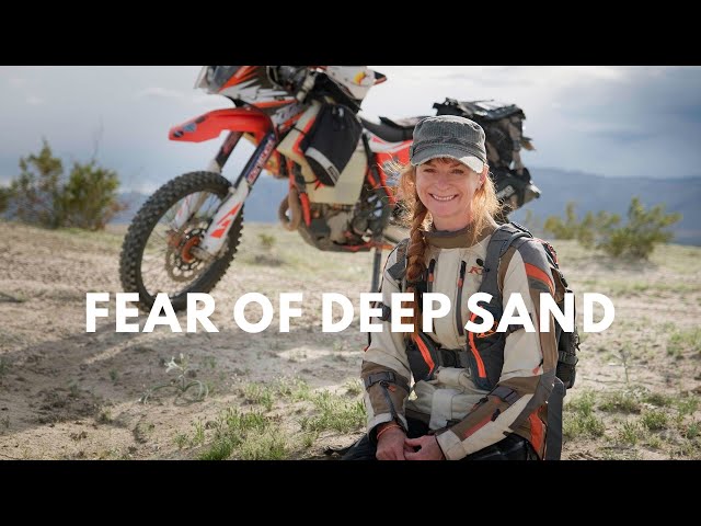 1 ON 1 TRAINING SESSION / Lisa from FOUR WHEELED NOMAD Learns to Overcome Her Fear of Riding in Sand