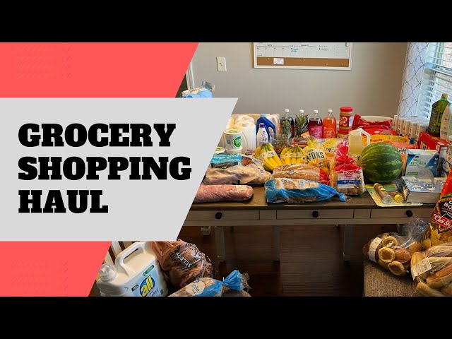 Grocery Shopping For Family of Four | How much did I save???