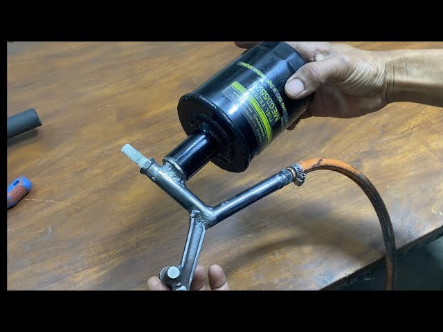 A tool made from used spark plugs and used filters that will surprise you!!