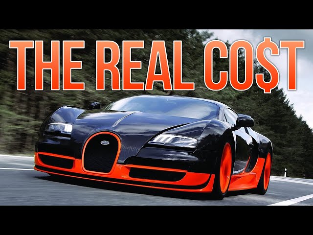 The REAL Cost Of Owning A Bugatti Veyron