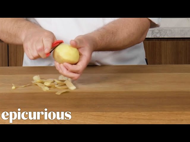 Peel Potatoes Correctly & Easily