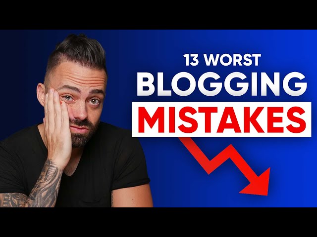 Blogging Mistakes | 13 Things I Wish I Knew BEFORE Starting My Blog