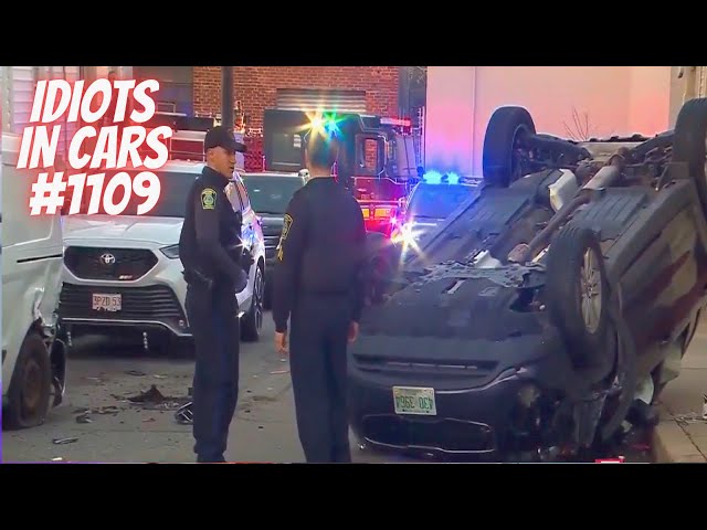 IDIOTS IN CARS --- Bad drivers & Driving fails -learn how to drive #1109