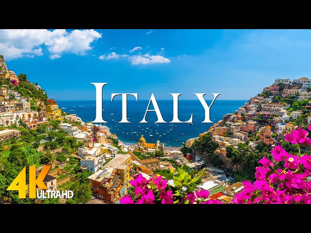 Italy 4K Relaxing Music Along With Beautiful Nature Videos - 4K Video UHD