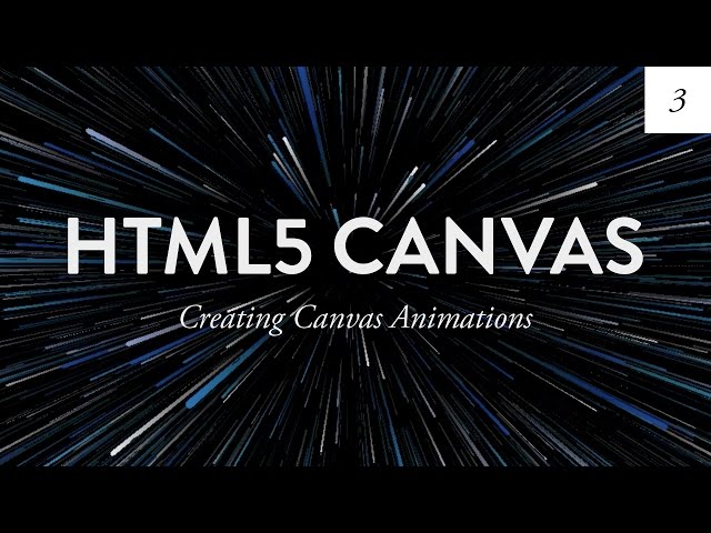 Animating HTML5 Canvas for Complete Beginners